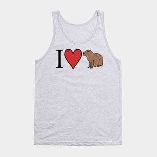 Capybara Love Tank Top